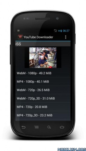 YouTube Downloader v3.6.3 for Android