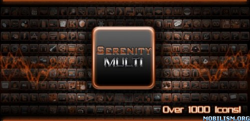 Serenity Launcher Theme Orange  5.15 Full Apk