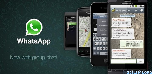WhatsApp Messenger  2.9.6917 Apk Download