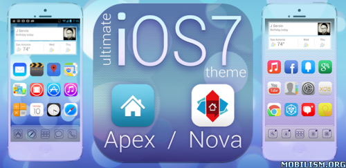 Ultimate iOS7 Apex Nova Theme 1.501 Full Apk Download