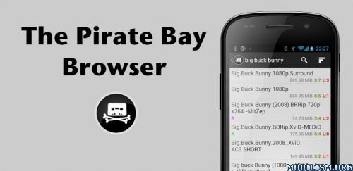 The Pirate Bay Browser Premium app apk 5.0