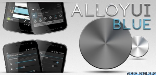 AlloyUI Blue Theme CM10/AOKP Apk 1.3.2 download