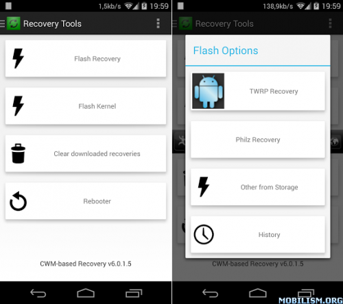 [ROOT]Recovery Tools - Flasher v1.8.4