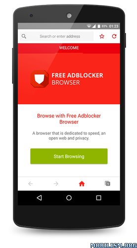 Free Adblocker Browser v54.0.2016122902 for Android revdl