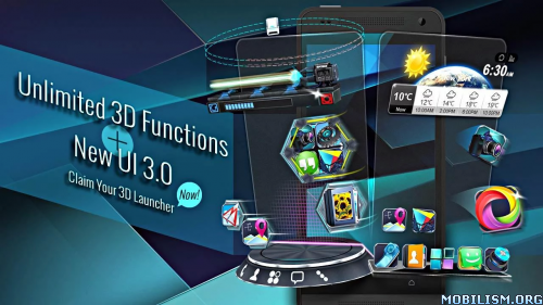 Next Launcher 3D Shell v3.05.1 (Orignal + Patched)