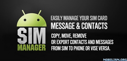 SIM Manager apk 2.4 app
