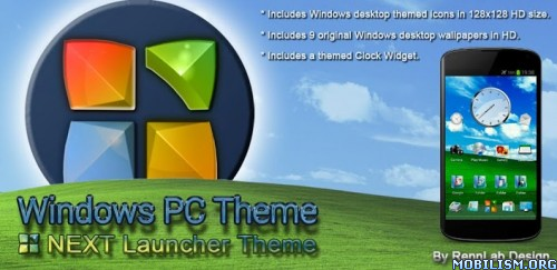 Next Launcher Windows PC Theme apk app 1.3
