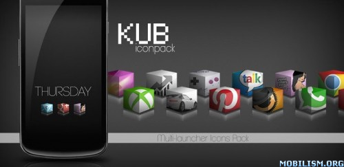 Kub HD Icon Pack 1.0.1  Apk