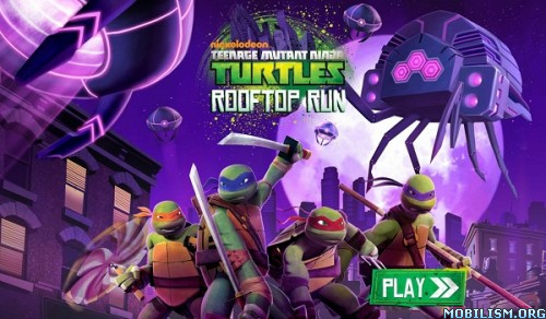 Game Releases • TMNT: ROOFTOP RUN v2.0 Mod (Unlimited Coins & Mutagens)