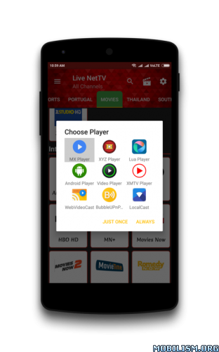 Live NetTV MOD APK (Ad-Free + Official) 2