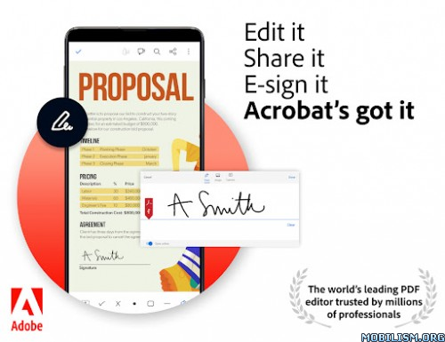 Adobe Acrobat Reader: Edit PDF v24.3.2.42594.Beta [Pro]