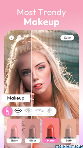 YouCam Makeup – Selfie Editor v6.19.1 [Premium]