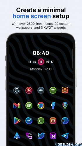 AlineT: bold linear icon pack v3.1.5 [Patched]