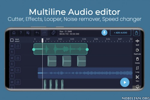 Pro Audio Editor – Music Mixer v7.2.0 (Pro)