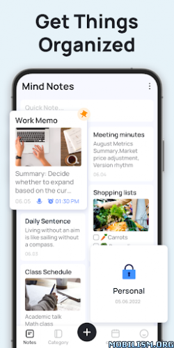 Mind Notes: Note-Taking Apps v1.0.87.0419 (VIP) (ML)