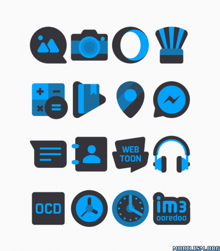 Ocean – Blue Icon Pack v58 [Paid]