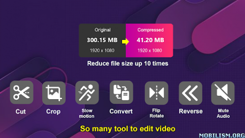 Compress Video – Video Resizer v2.6.7 (Premium)
