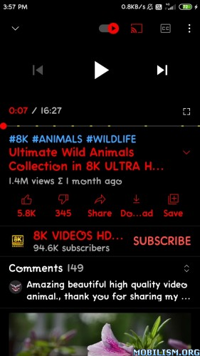 Youtube Vanced Apk V16 02 35 Mod Red Normal Apkgod