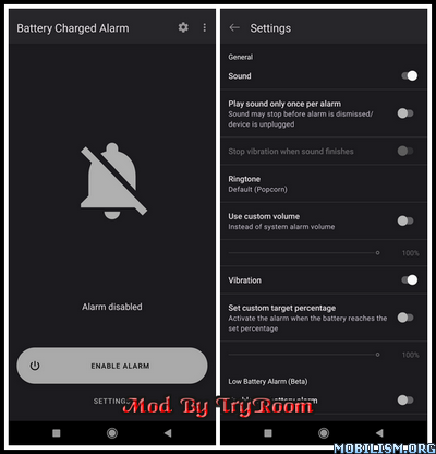 Full Battery Charge Alarm v1.0.283 [Mod]