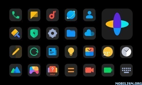 MiDark – Icon Pack v2.9 [Patched]