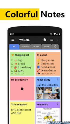 WeNote: Notes Notepad Notebook v5.71 (Premium)