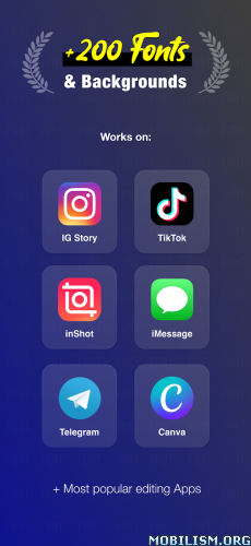 StoryFont for Instagram Story v2.5.5 (Pro)