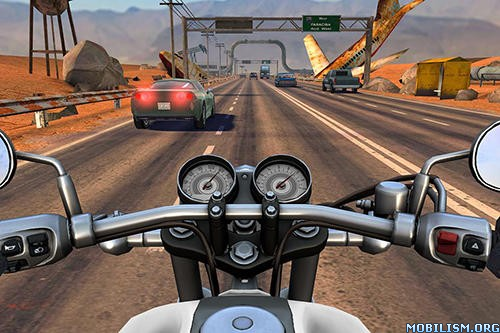 Moto Rider GO: Highway Traffic 1.30.2 Mod Apk (Free Shopping) for Android